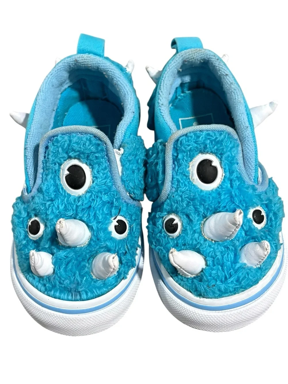 Vans Infant Toddler Slip On Monster Skateboard Shoes Size 6